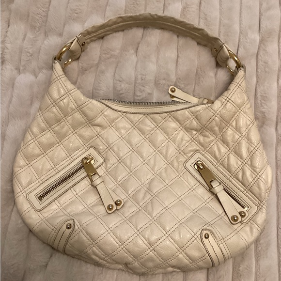 Marc Jacobs Collection Quilted Large Hobo Banana - Picture 1 of 12